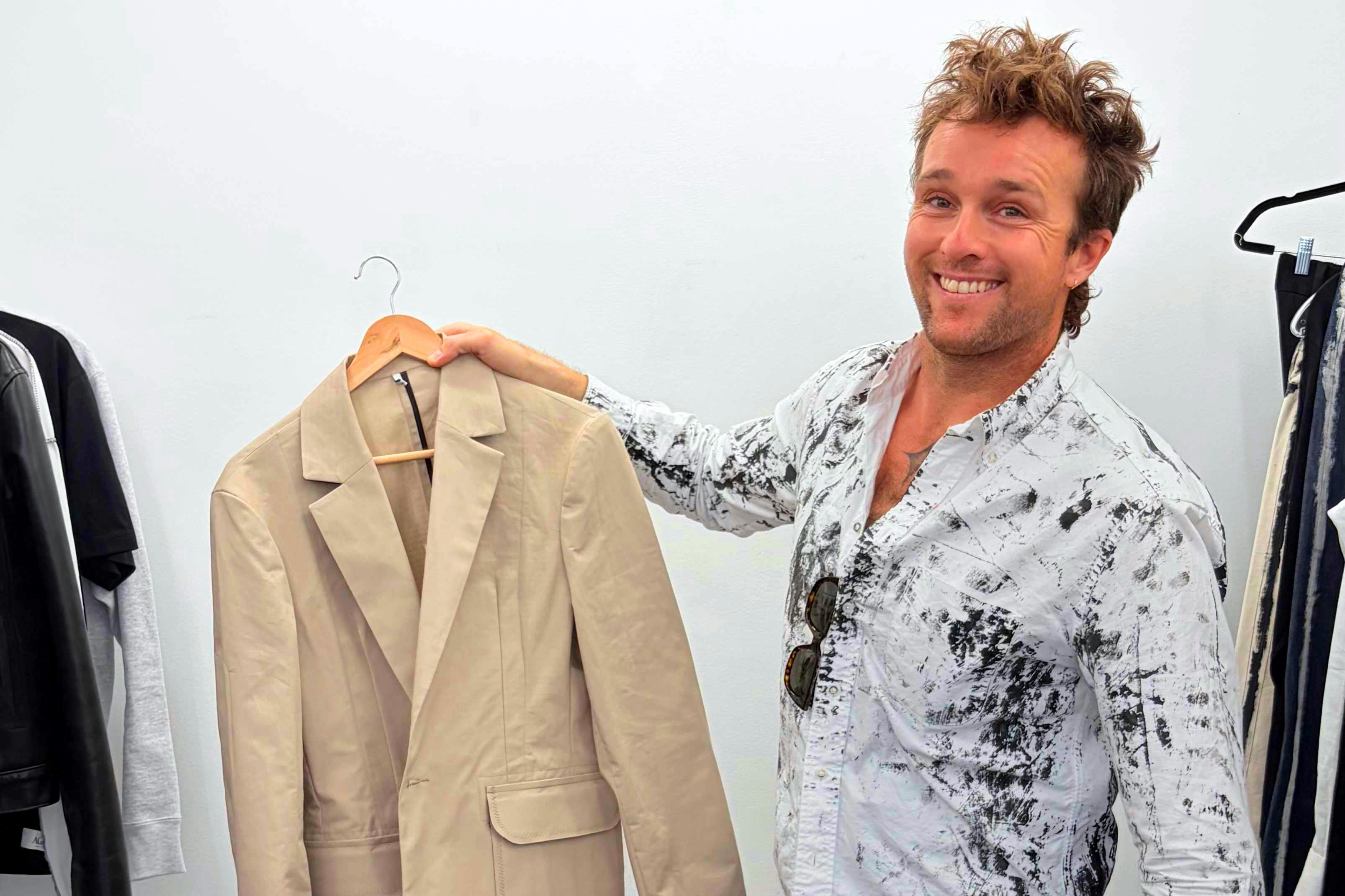 To This Artist, Menswear Is a Canvas (EXCLUSIVE)