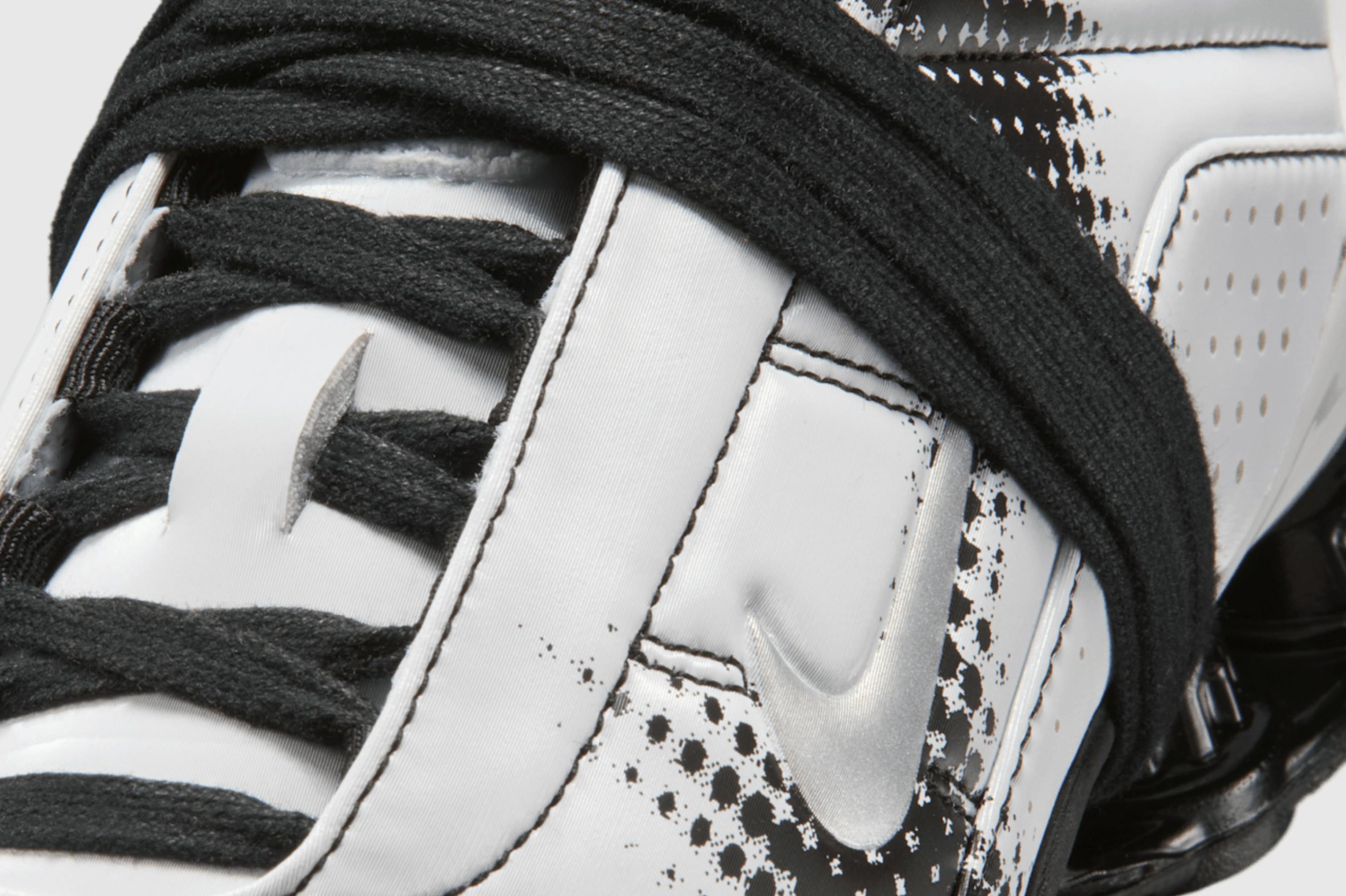 Nike’s Grayscale Shox Sneaker Re-Laces Football Nostalgia. Literally