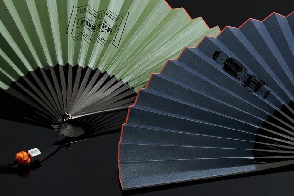 Porter Baisenan Miyawaki folding fan