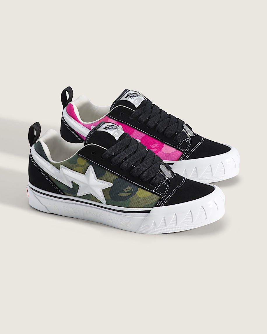 BAPE's Camo-Colored Vans Shredder Splits the Difference