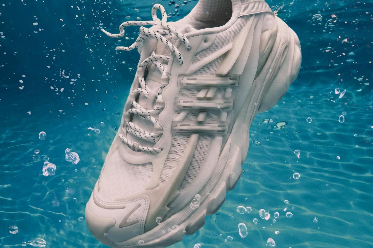 Pharrell's Sculptural adidas Stomper Is a (Jelly) Fish Out of Water