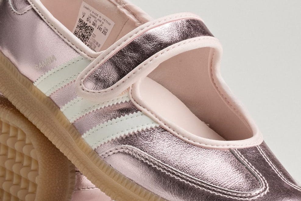 adidas' Shiniest of New Metallic Slip-Ons Is No Plain (Mary) Jane
