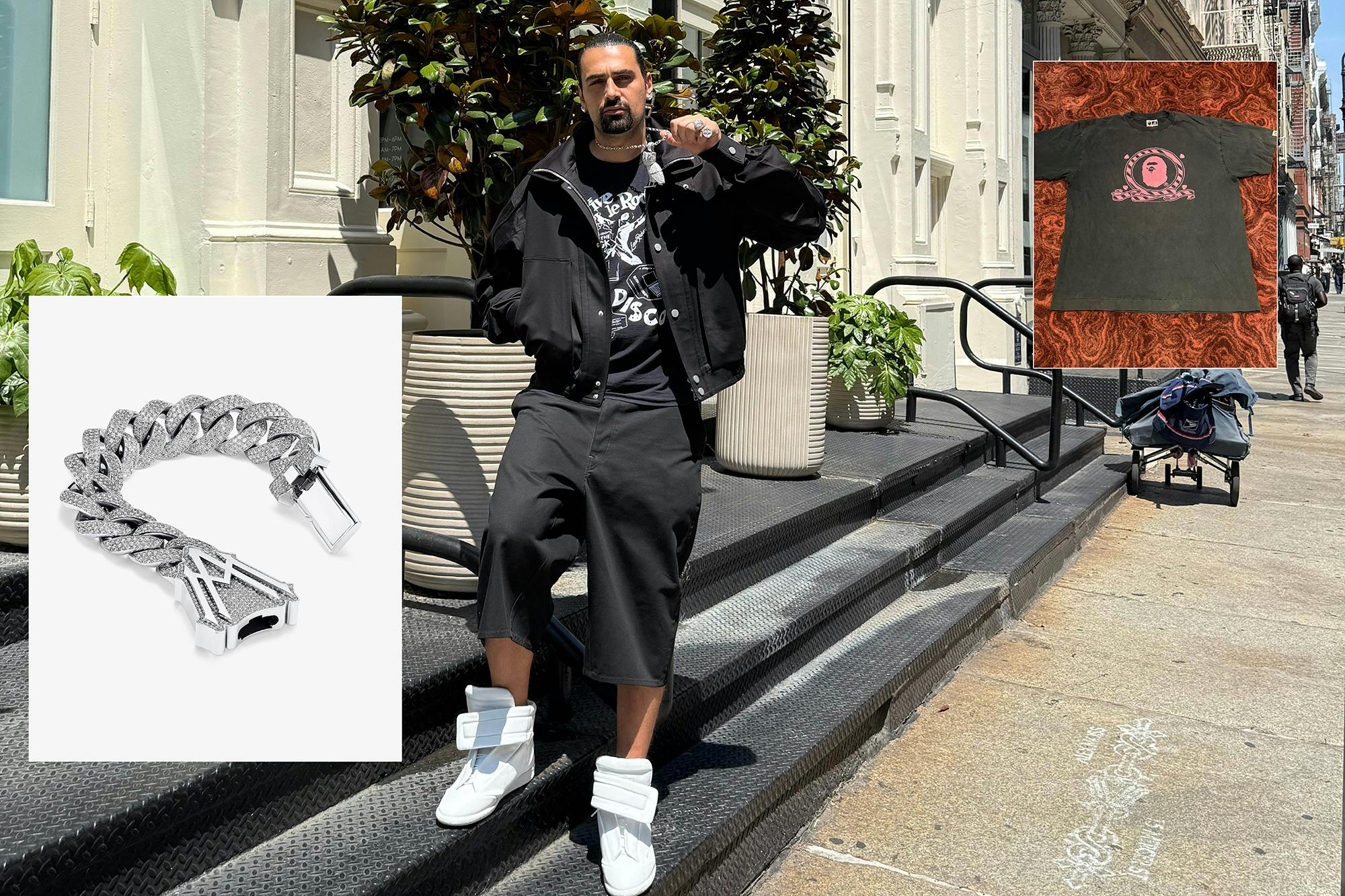 Model’s Own: Alex Moss Got His Style (And Taste for Chrome Hearts) From His Dad