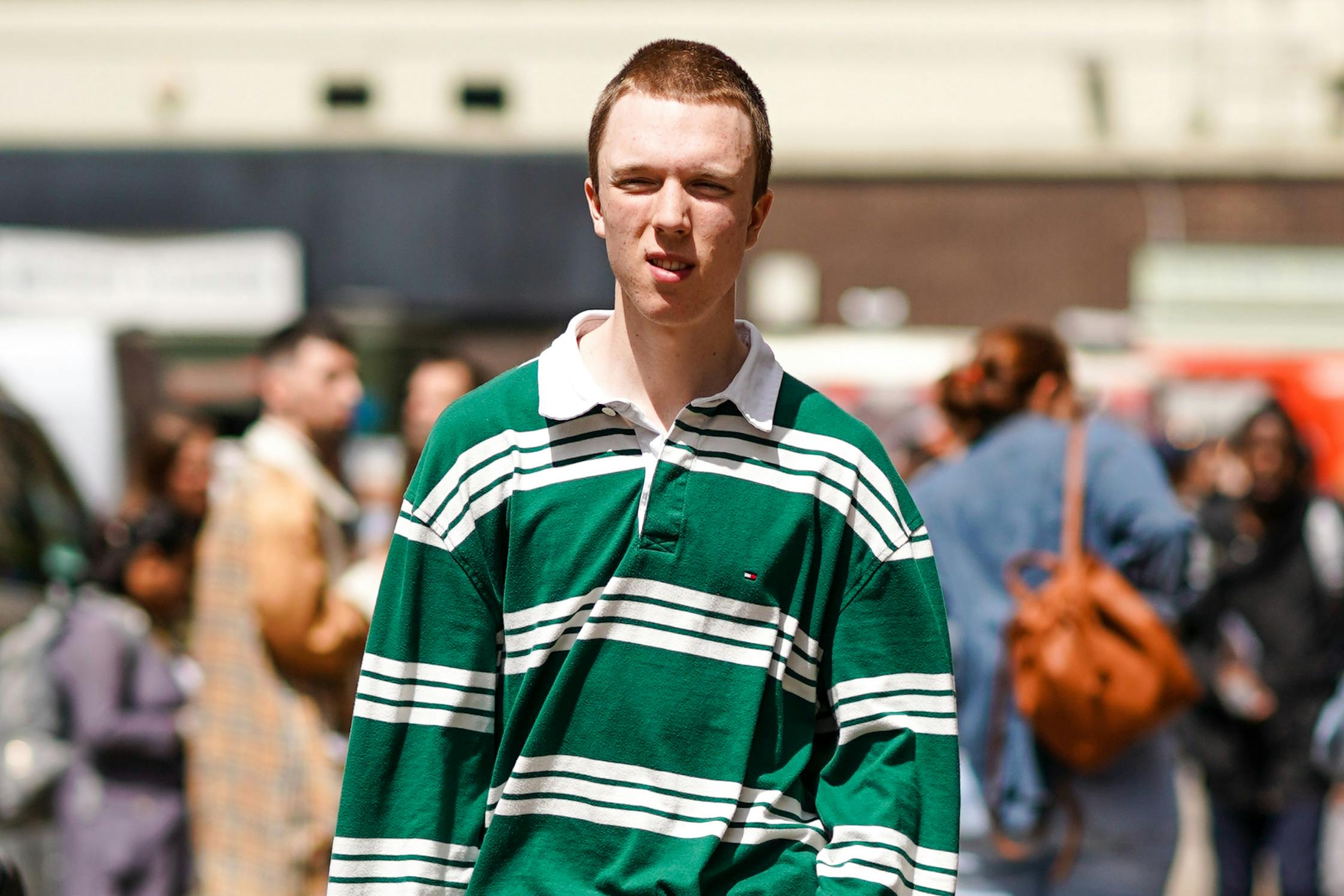 The Only Logical Fall Fit Is a Long-Sleeve Polo