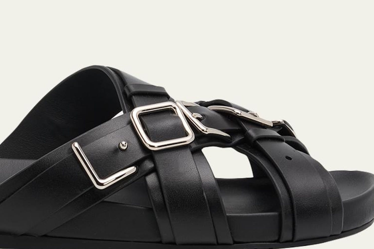 LOEWE's Contorted Buckle Sandal Spells It Out for You