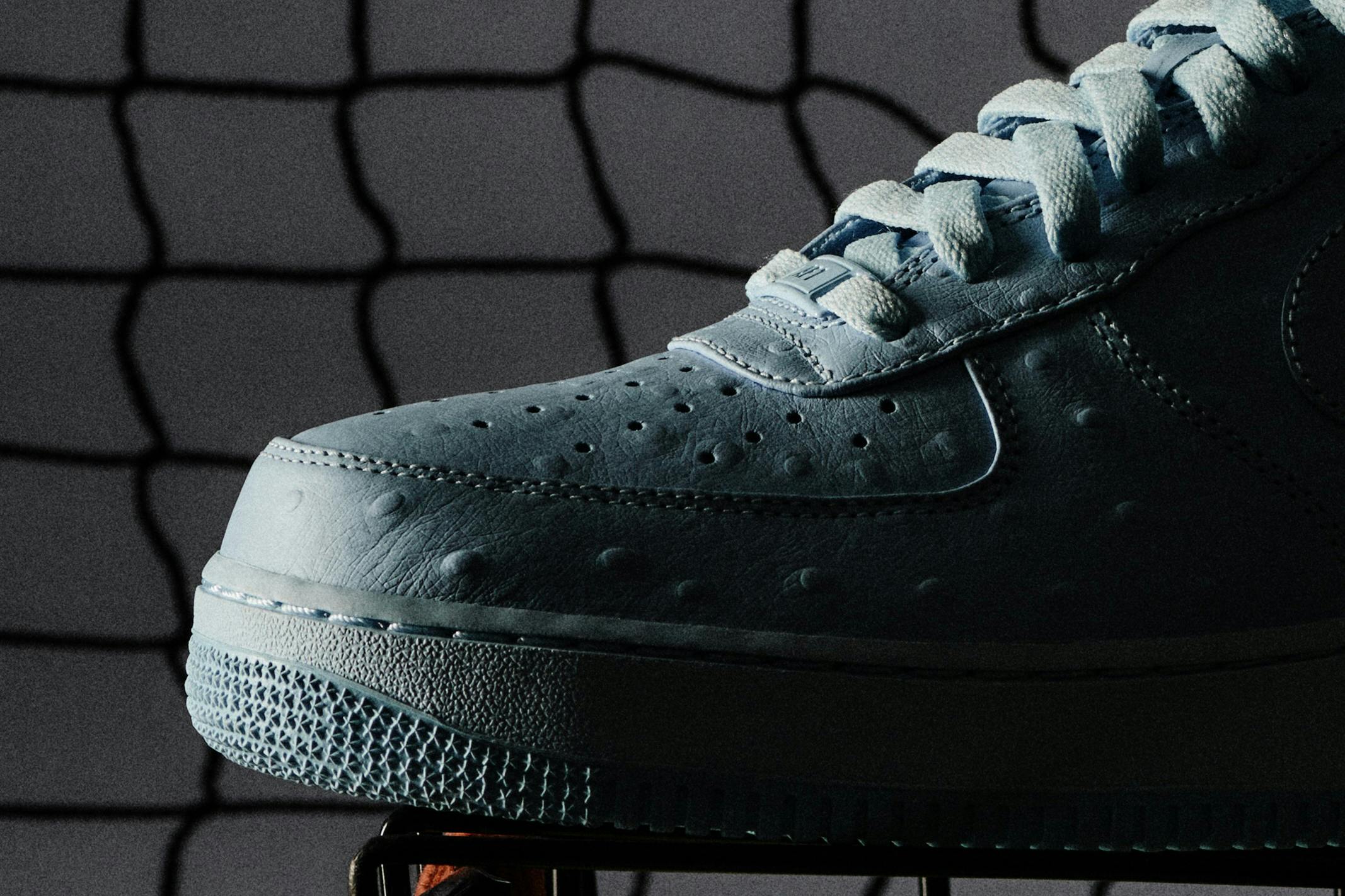These Ostrich-Leather Nike Air Forces Are Carlos Alcaraz-Approved