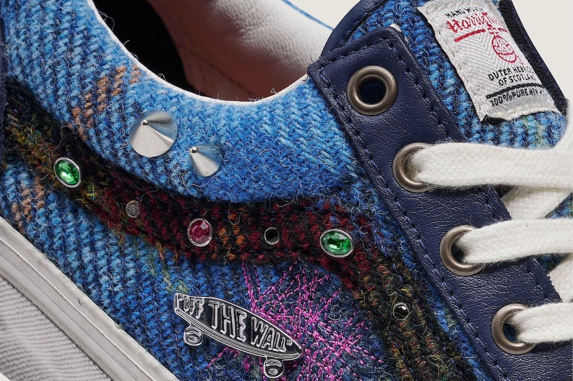 Vans' Posh & Punk Old Skool sneaker gets a Tweed upgrade
