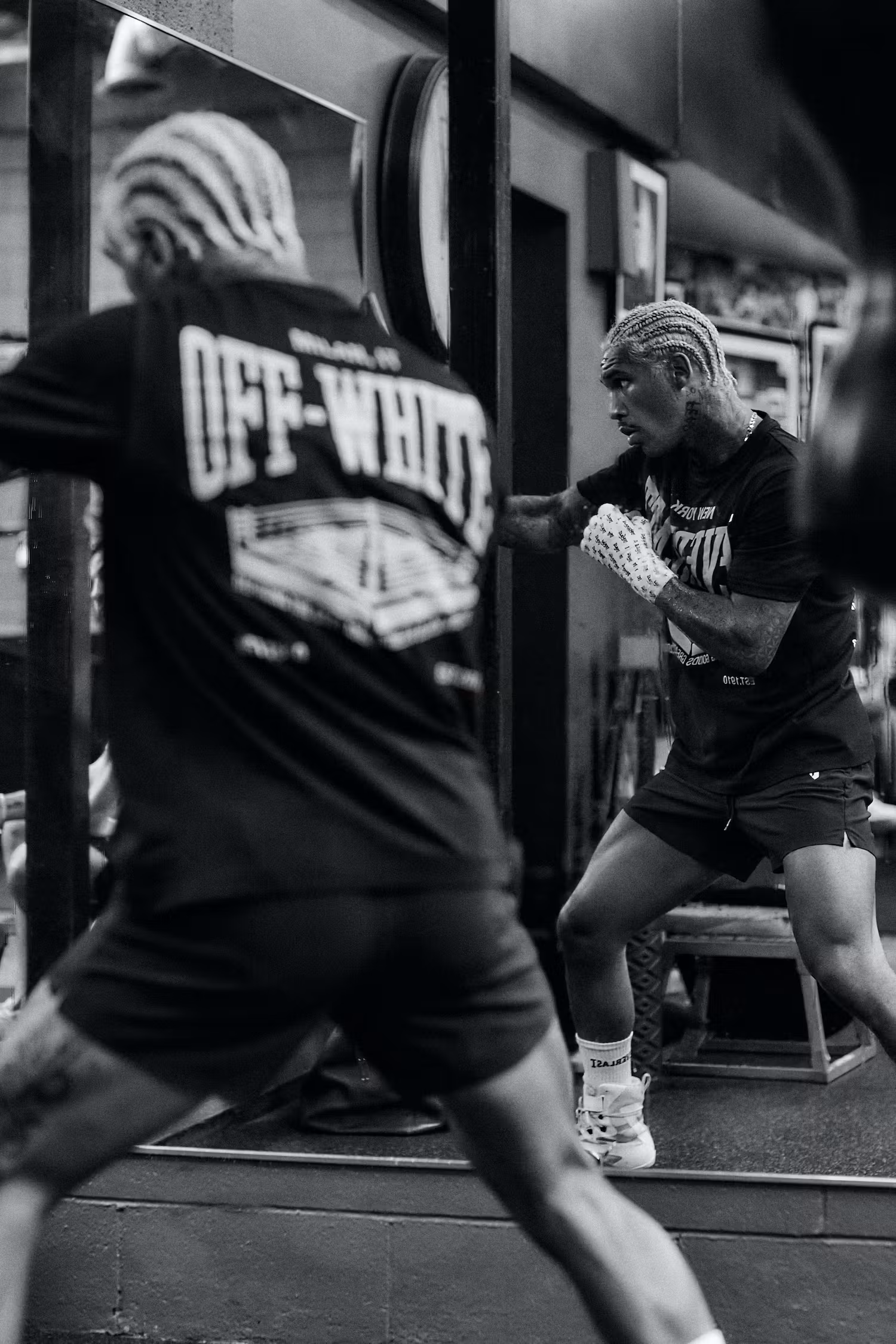Conor Benn Taps Into His Dark Knight Energy with Off-White™ and Everlast
