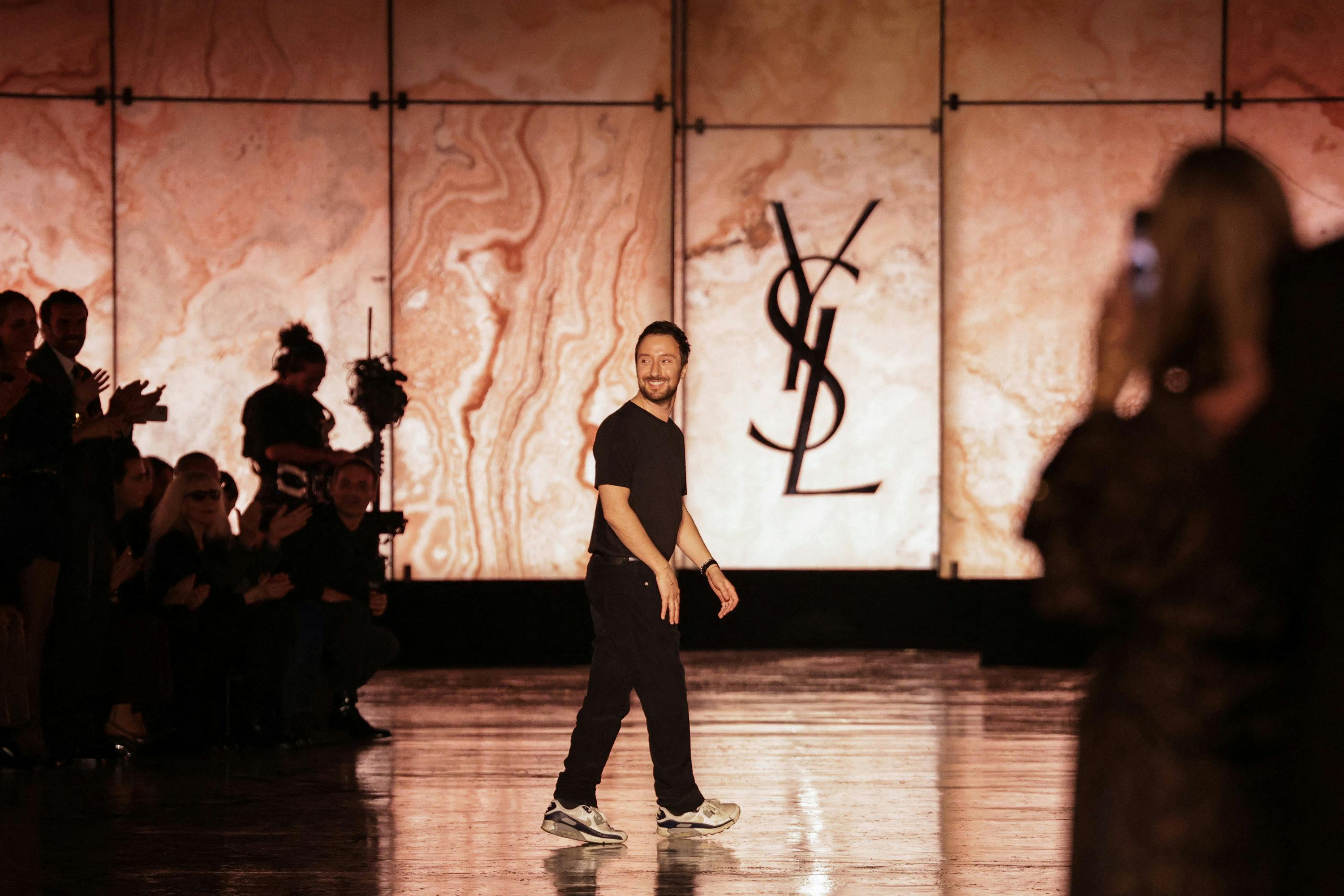 Artist Uniform: Anthony Vaccarello Dresses Like the Crew, Not the Star