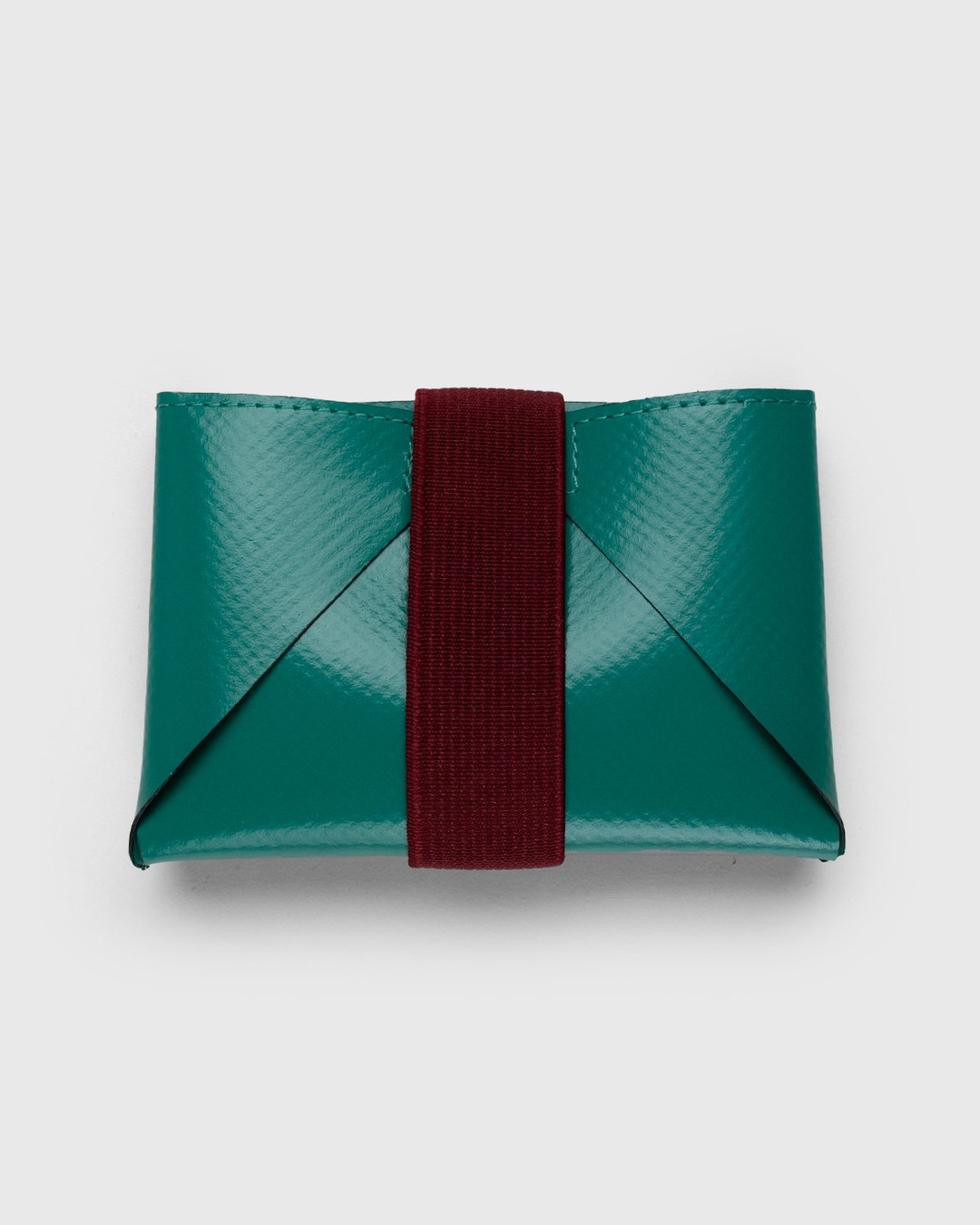 Marni – Origami Card Holder Black/Green - Wallets - Black - Image 2