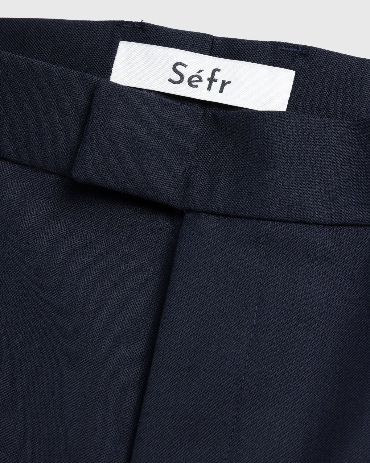 Séfr – Mike Suit Trouser Dark Navy - Pants - Blue - Image 5