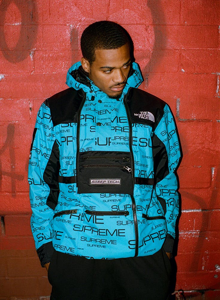 Supreme north face steep tech jacket discount