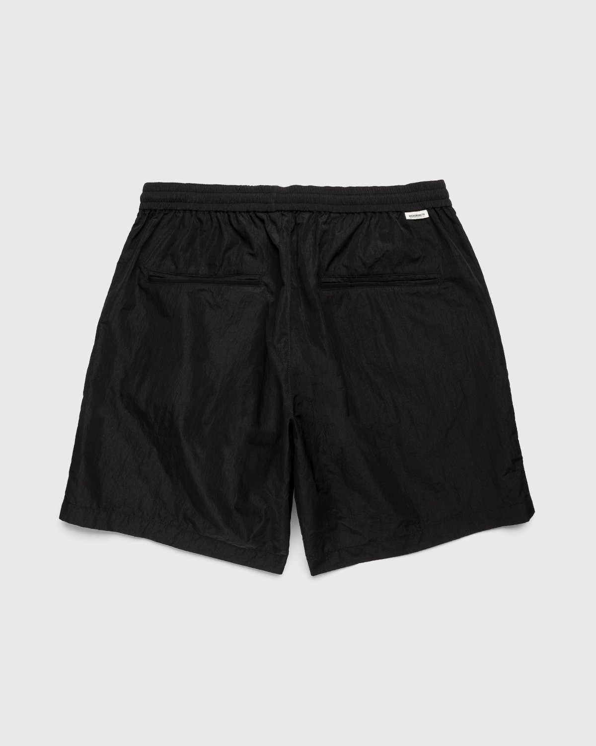 Highsnobiety – Crepe Nylon Shorts Black - Shorts - Black - Image 2