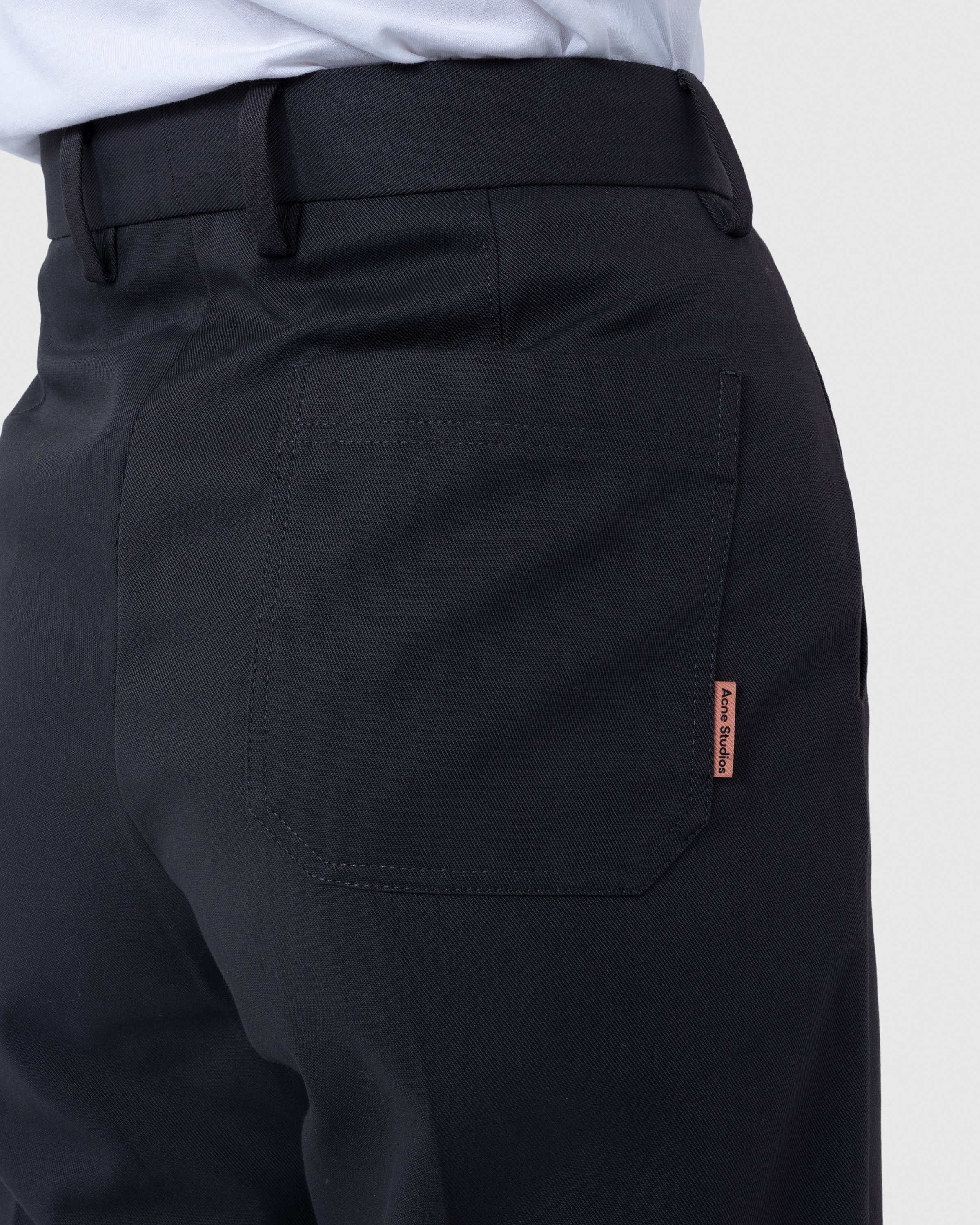 Acne Studios – Casual Trousers Anthracite Grey - Pants - Grey - Image 5