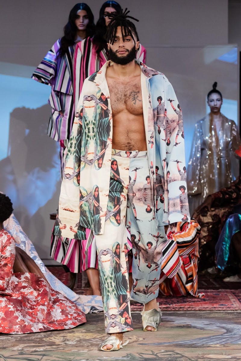 stockholm fashion week fw19 roundup Per Gotesson Scandinavian Man Selam Fessahaye