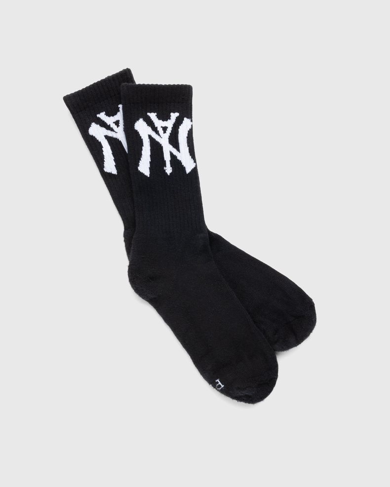 Not In Paris Crew Socks Black