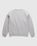 Highsnobiety – Logo Fleece Staples Crew Heather Grey - Sweats - Grey - Image 2
