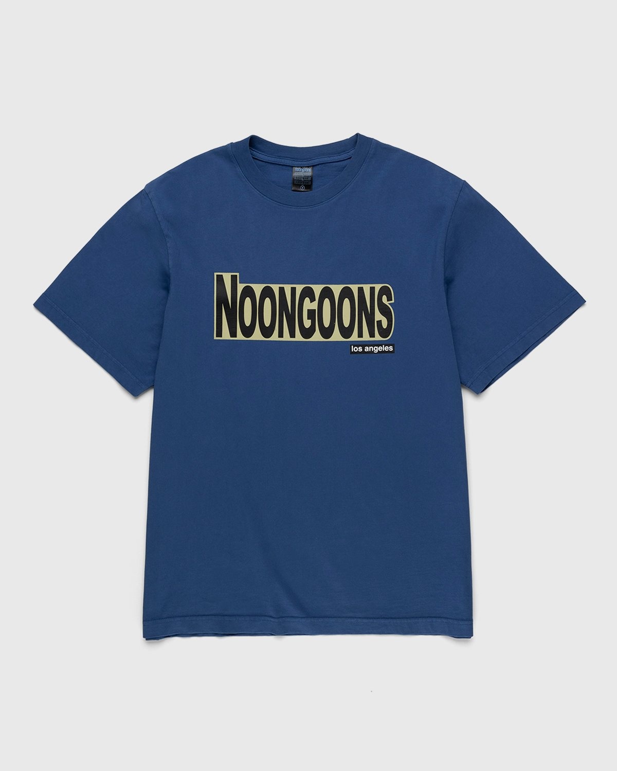 Noon Goons – My Block Tshirt Navy - Tops - Blue - Image 1