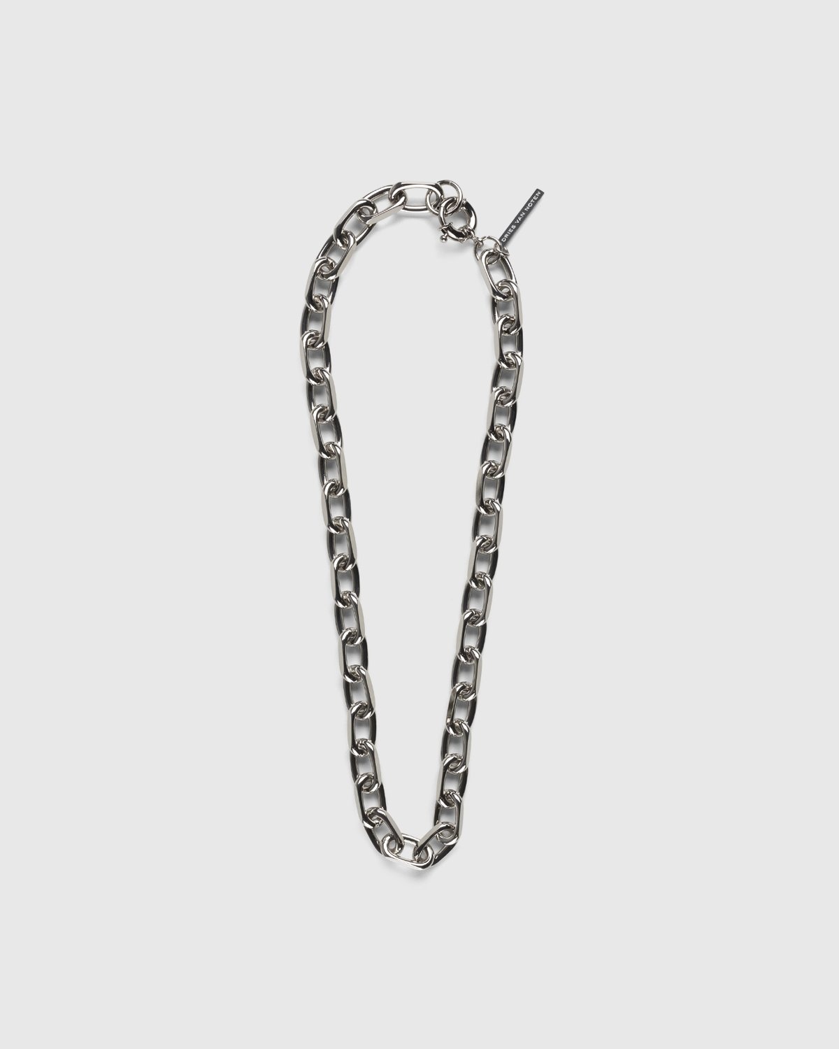 Dries van Noten – Chain Link Necklace Silver - Jewelry - Silver - Image 1