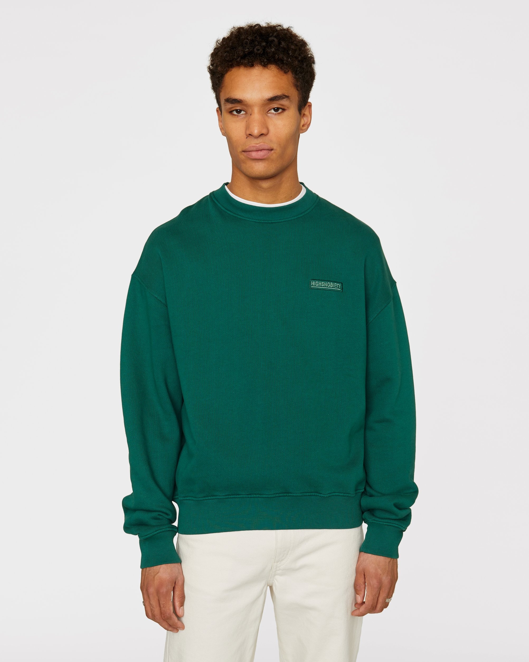 Highsnobiety – Staples Sweatshirt Green - Sweats - Green - Image 2