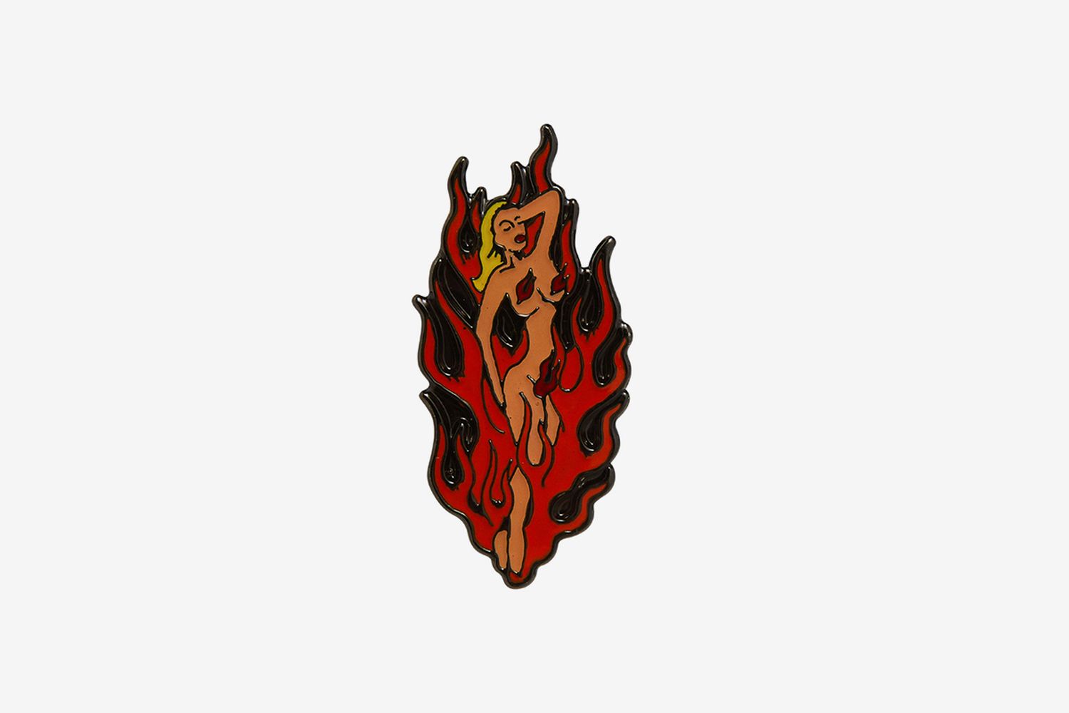 Fire Girl Pin