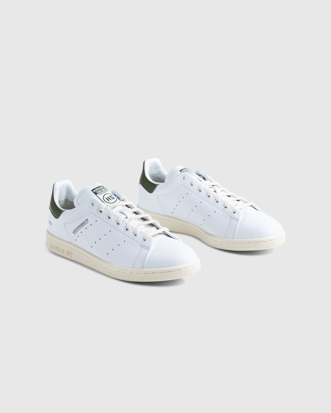 Adidas x Highsnobiety – Not In Paris Stan Smith White/Green - Shoes - White - Image 3