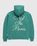 Highsnobiety – Not in Paris 5 Hoodie Green - Sweats - Green - Image 1