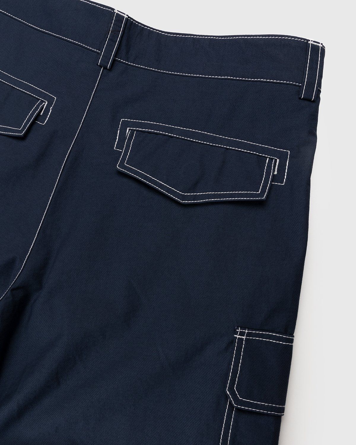 JACQUEMUS – Le Pantalon Peche Navy - Cargo Pants - Blue - Image 5