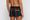 Belted Striped Swim Shorts
