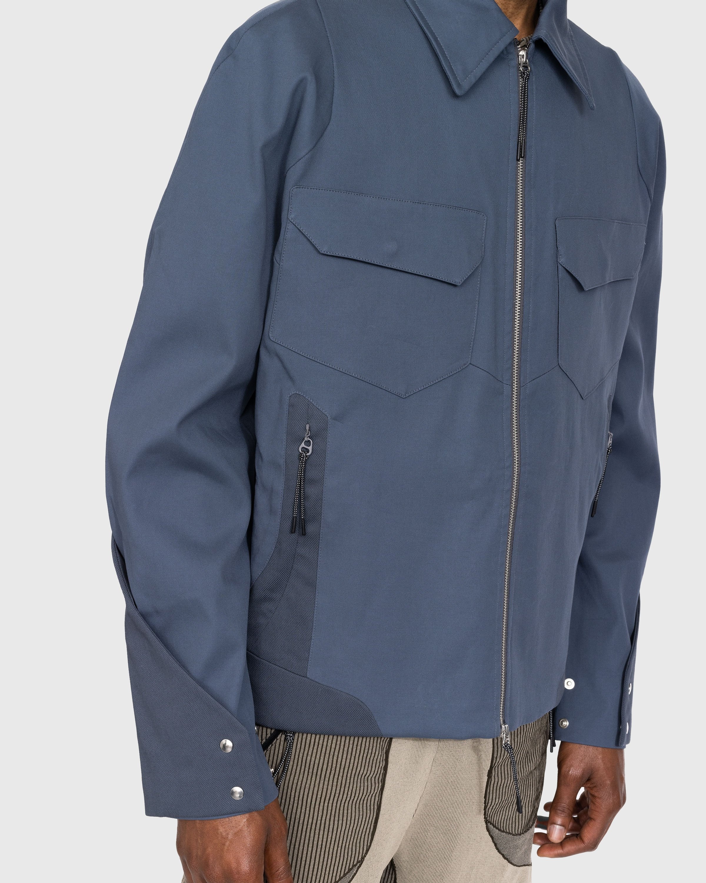 _J.L-A.L_ – Delwa Jacket Blue - Outerwear - Blue - Image 5