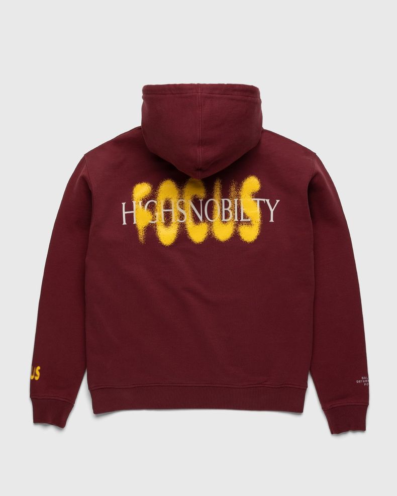 HS Sports Focus Hoodie Bordeaux