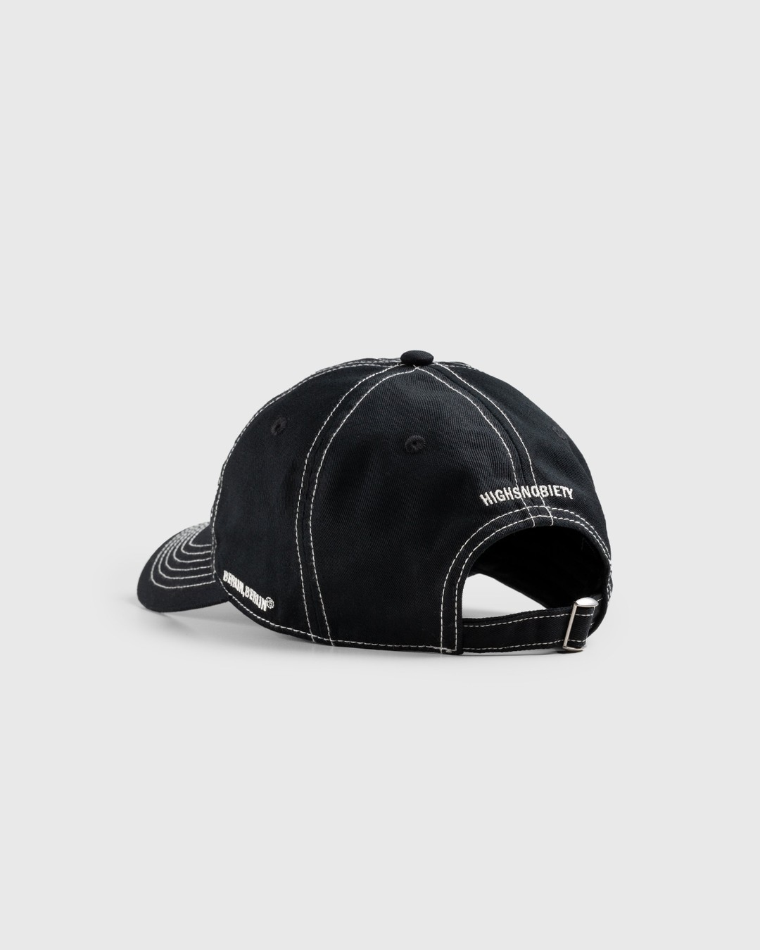 Tresor x Highsnobiety – BERLIN, BERLIN 3 Cap Black - Hats - Black - Image 2