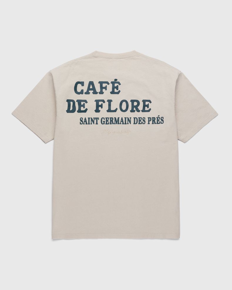 Café de Flore x Highsnobiety – Short Sleeve T-Shirt Eggshell