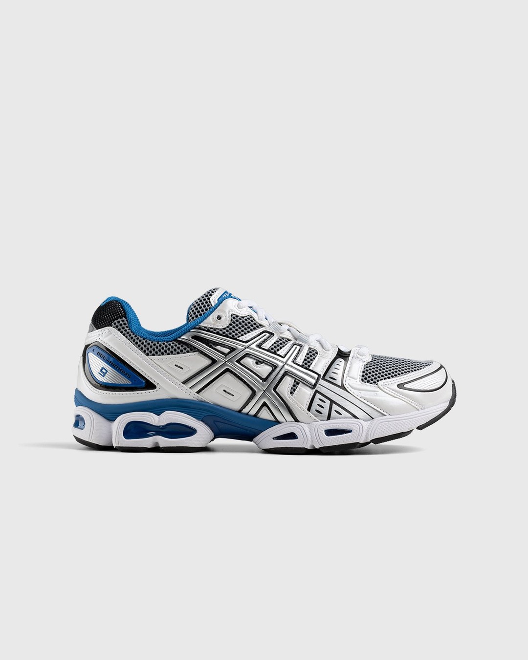asics – Gel-Nimbus 9 White/Lake Drive - Sneakers - White - Image 1