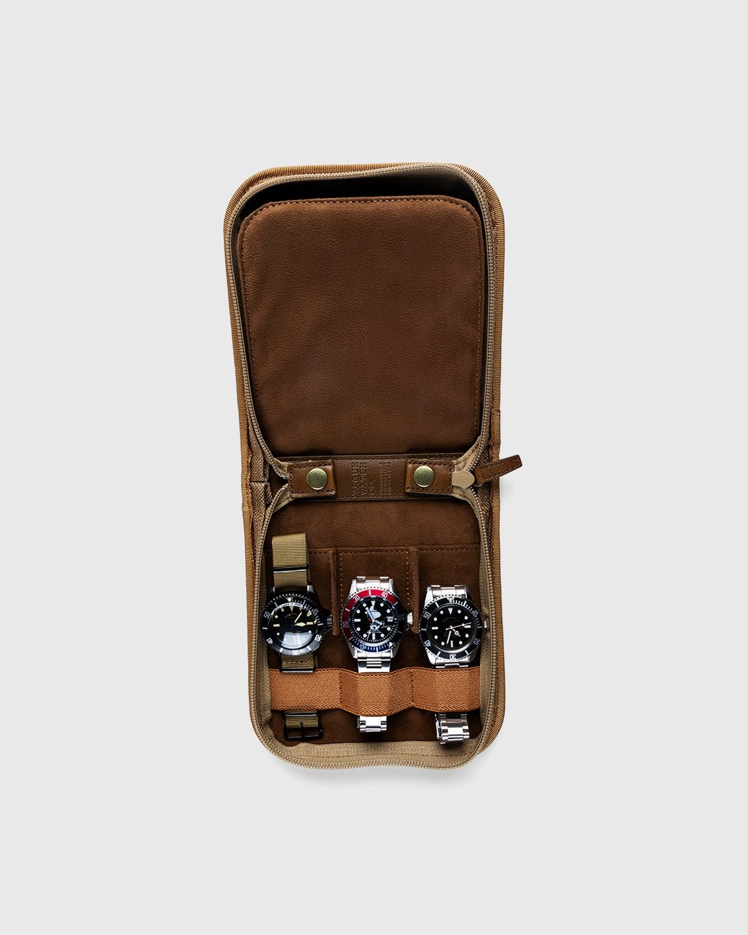 Two Watch Travel Case