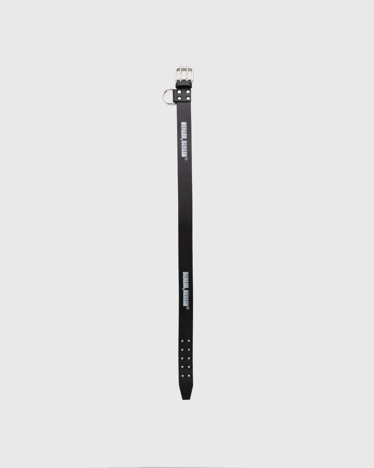 Highsnobiety x Butcherei Lindinger – Belt Black - Belts - Black - Image 2