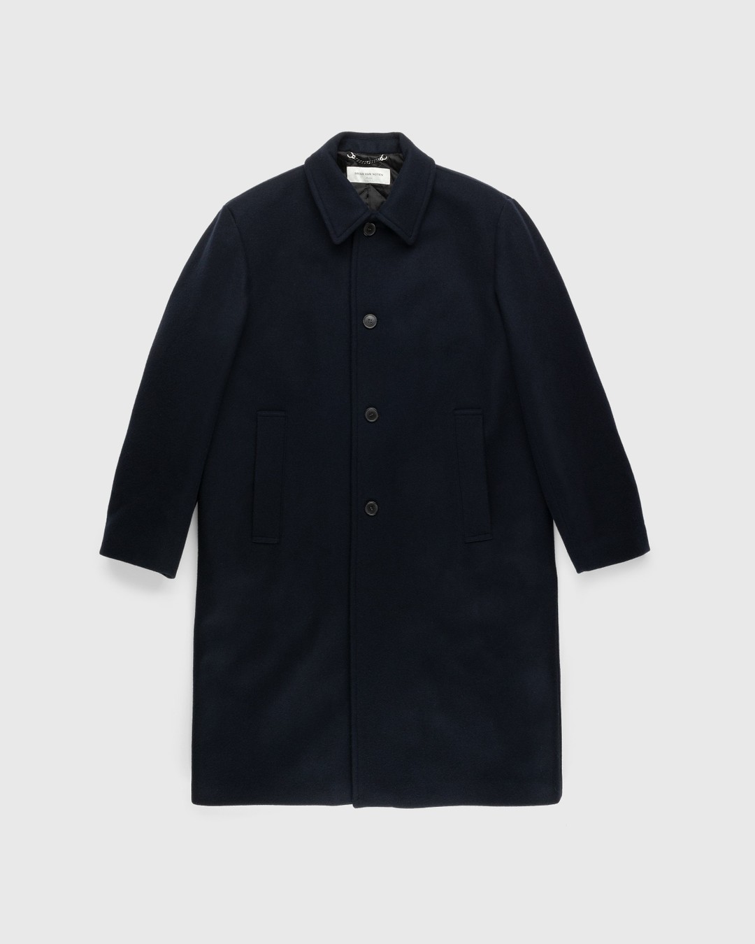 Dries van Noten – Rankle Coat Navy - Outerwear - Blue - Image 1