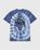 Stüssy x Dries van Noten – Tie-Dye Tee - T-shirts - Blue - Image 1