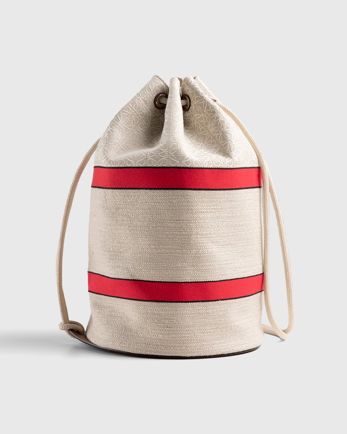 Loewe – Paula's Ibiza Sailor Bag Ecru/Red - Bags - Red - Image 2