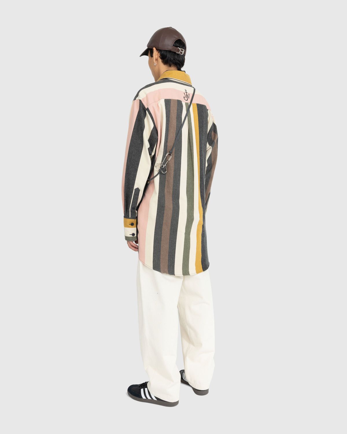 J.W. Anderson – Relaxed Fit Stripe Shirt Multi - Shirts - Multi - Image 4