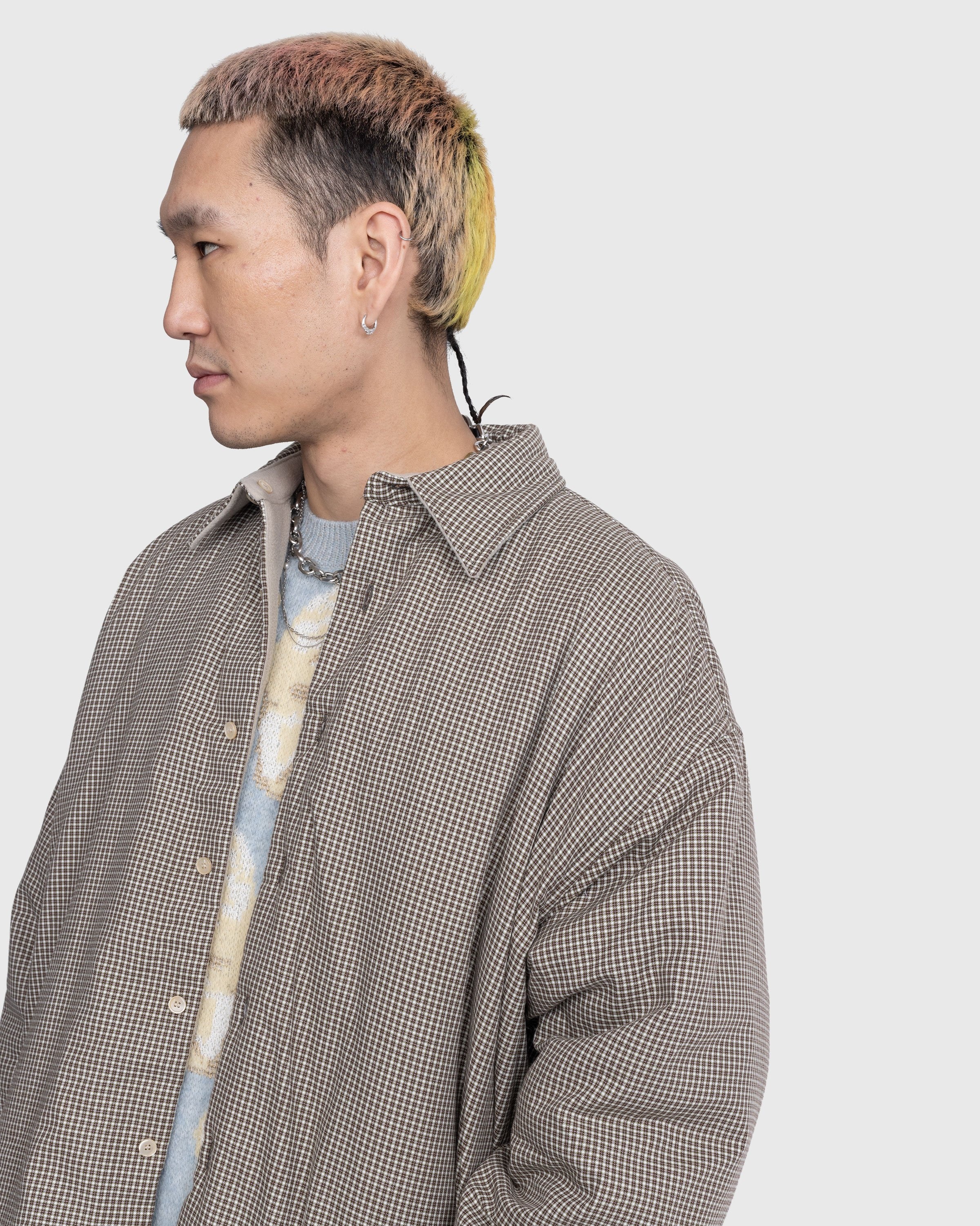 reversible padded blouson