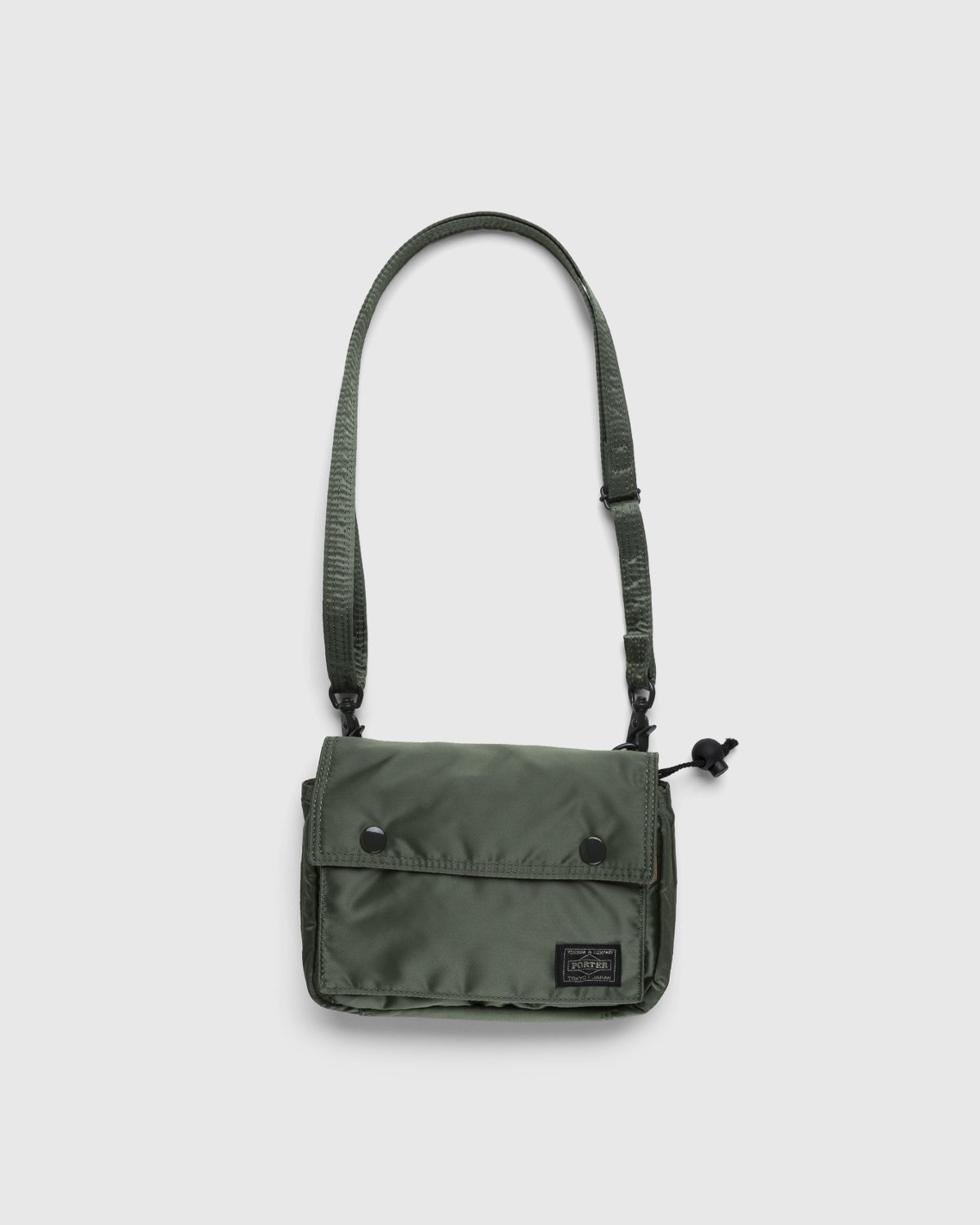 Porter-Yoshida & Co. – Tanker Clip Shoulder Bag Sage Green - Bags - Green - Image 1