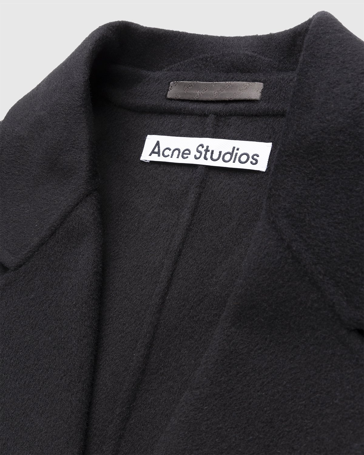 Acne Studios – Doubleface Coat Black - Trench Coats - Black - Image 3