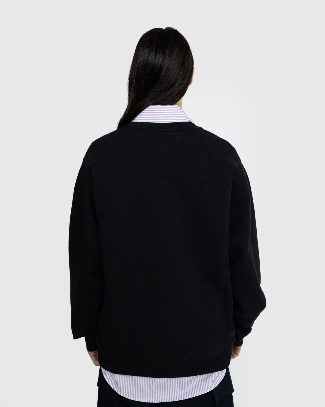 Martine Rose – Classic Crew Black - Sweats - Black - Image 3