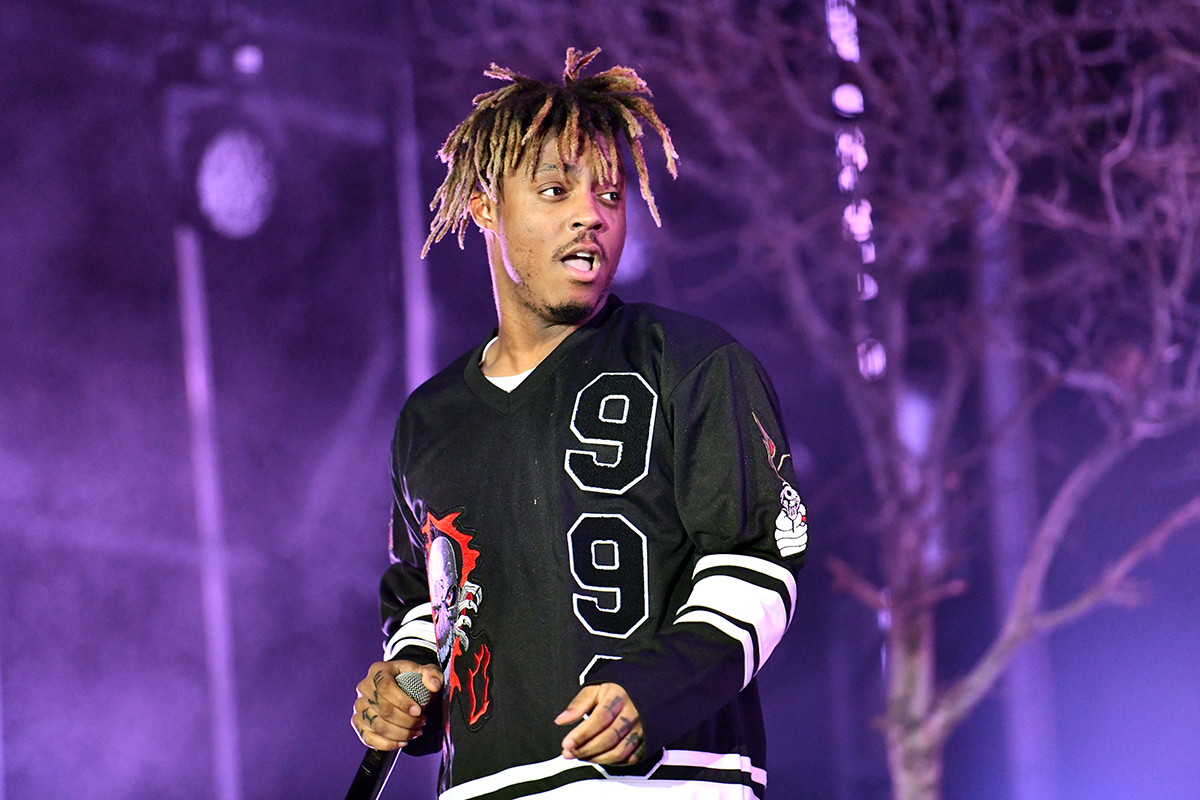 Juice Wrld performs onstage during day one of the Rolling Loud Festival