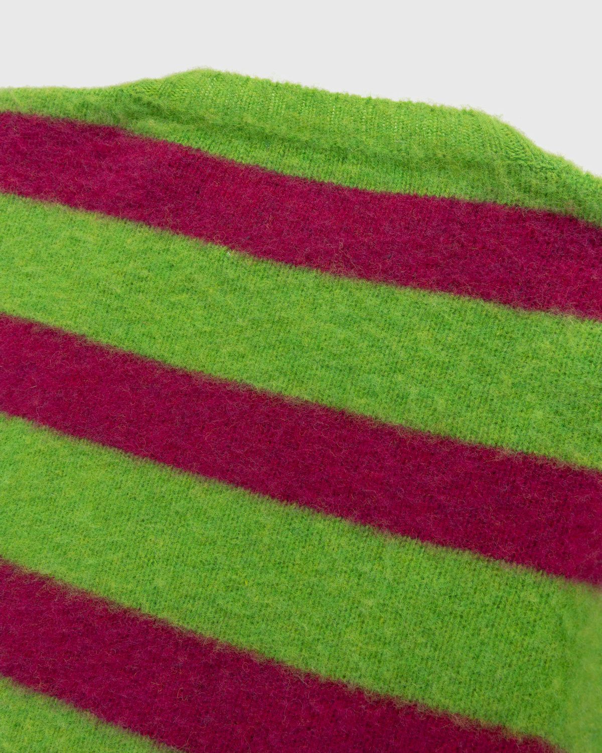 J. Press x Highsnobiety – Shaggy Dog Stripe Sweater Multi - Knitwear - Multi - Image 4