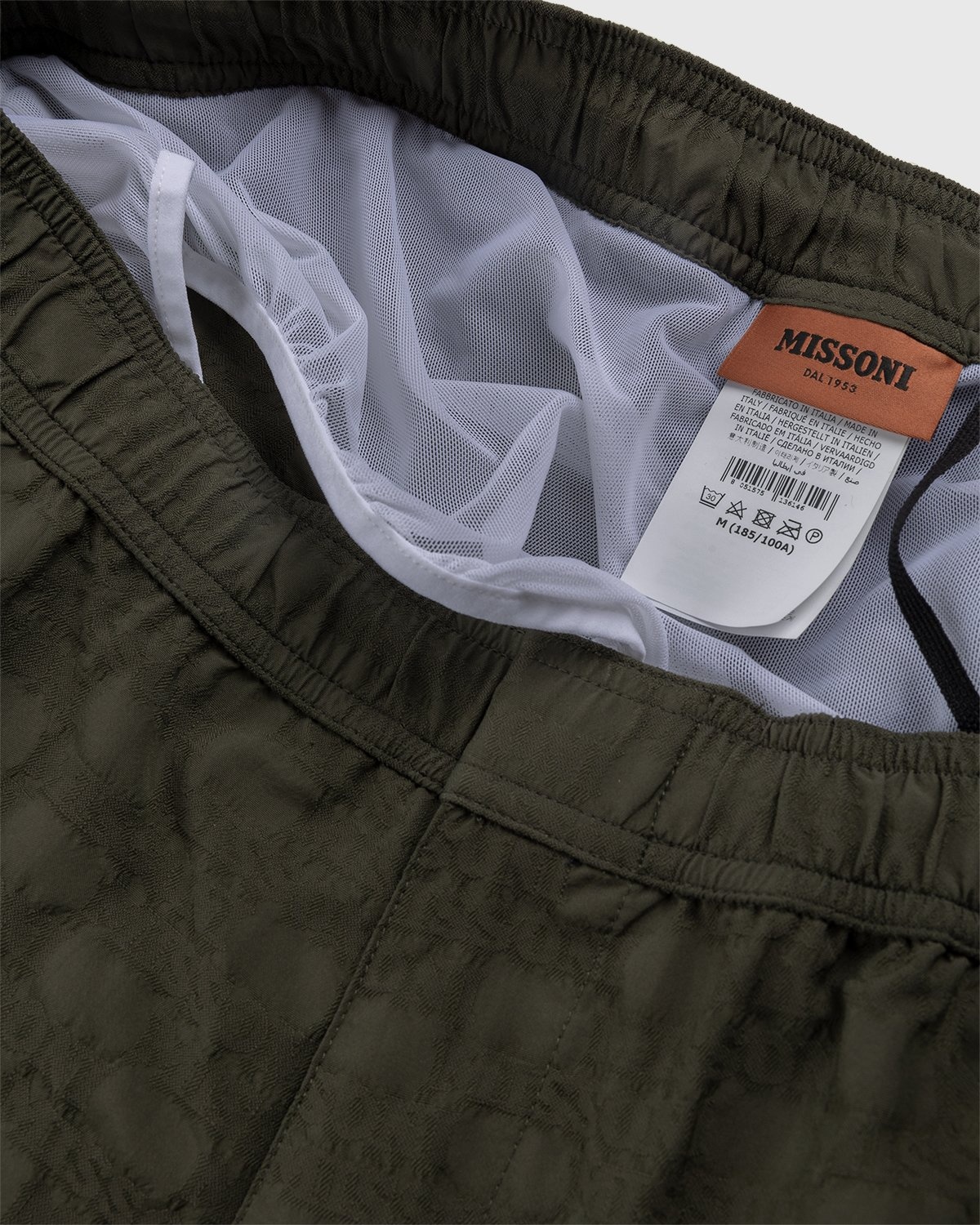 Missoni – Logo Swim Trunks Green - Shorts - Green - Image 6