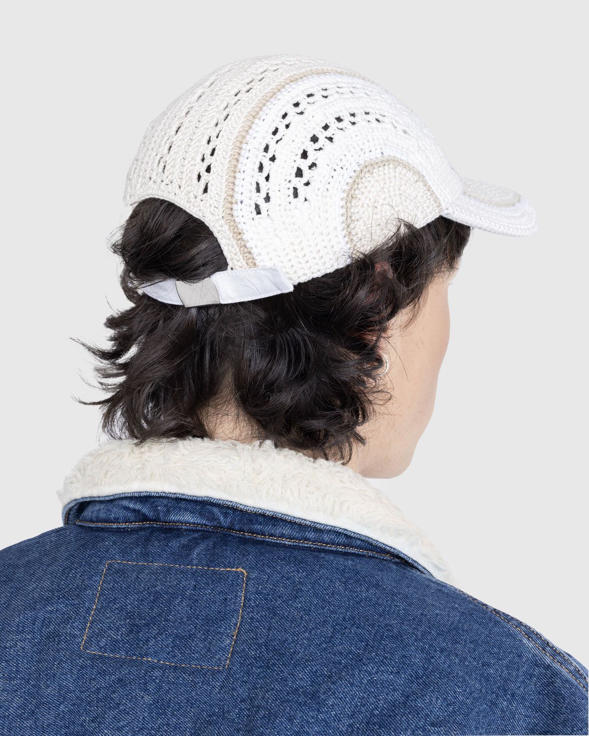 SSU – Crochet Baseball Cap Angel Ivory - Hats - White - Image 7