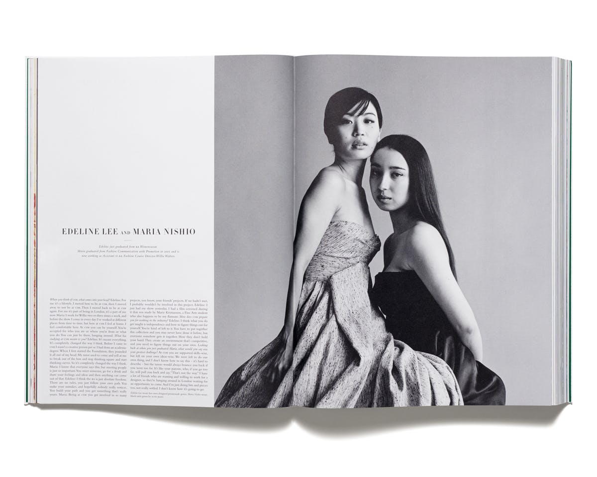 MASTERCLASS - Edeline Lee and Maria Nishio photographed by Snowdon for
'Acne Paper' issue 3, 2006.