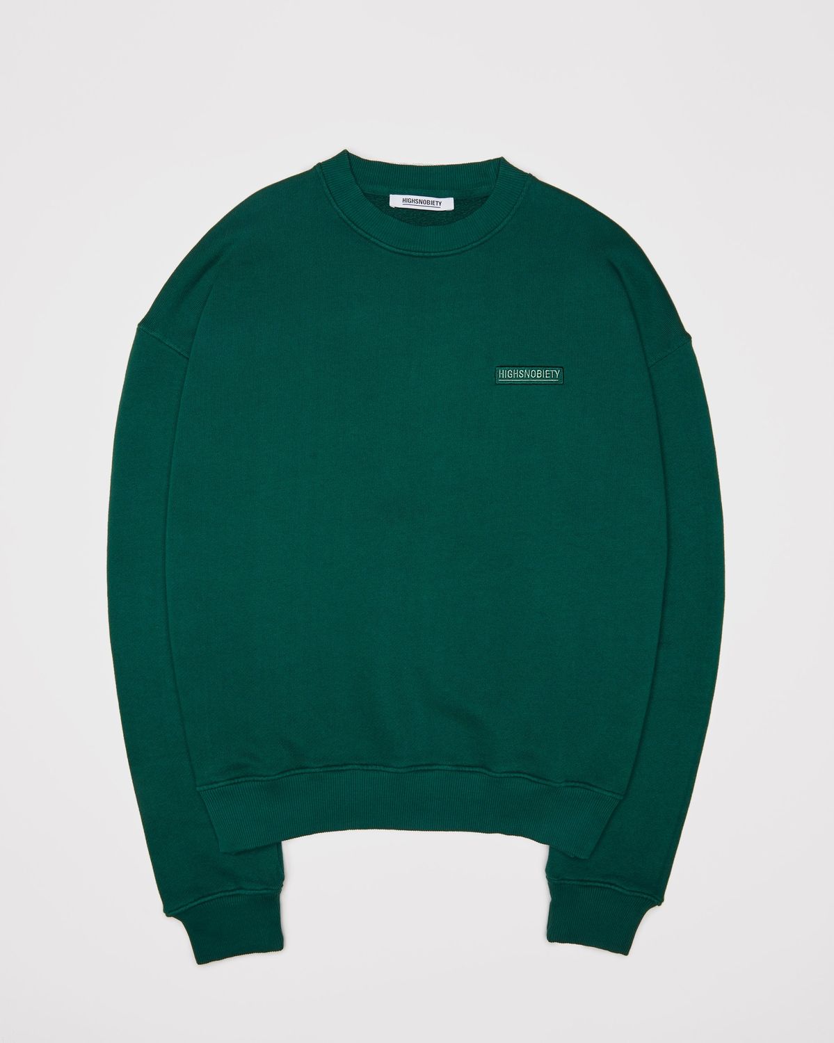 Highsnobiety – Staples Sweatshirt Green - Sweats - Green - Image 1